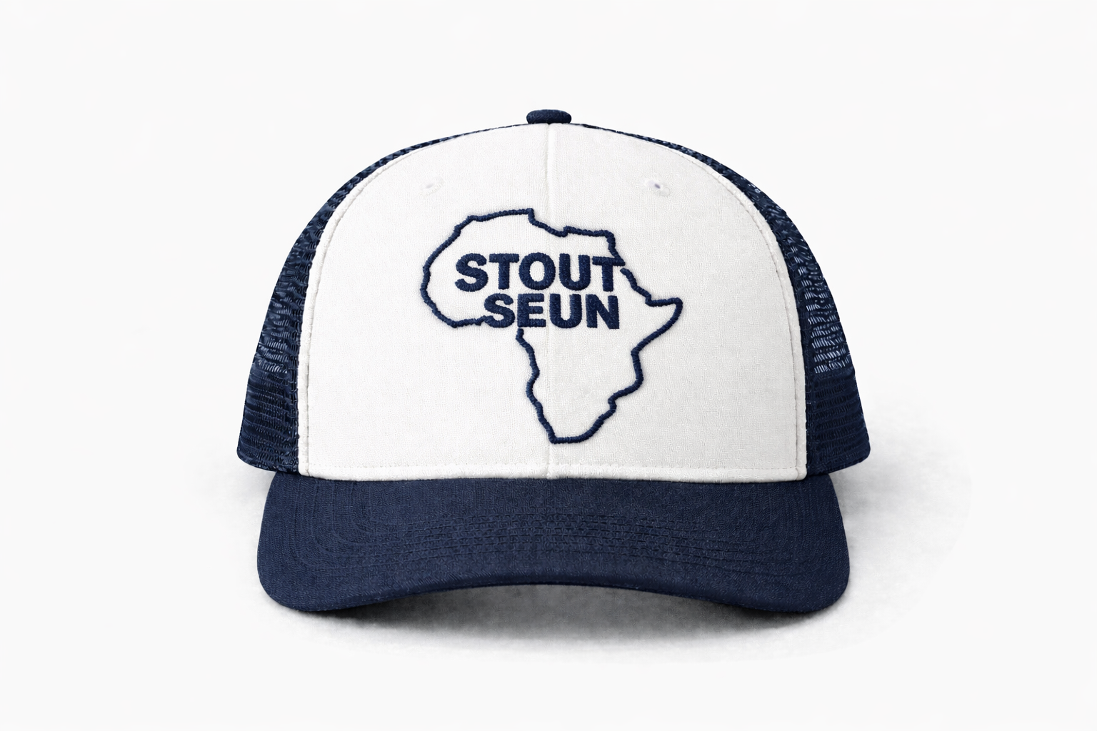 Stout Seun Trucker Pet – Geborduurde Uitgawe